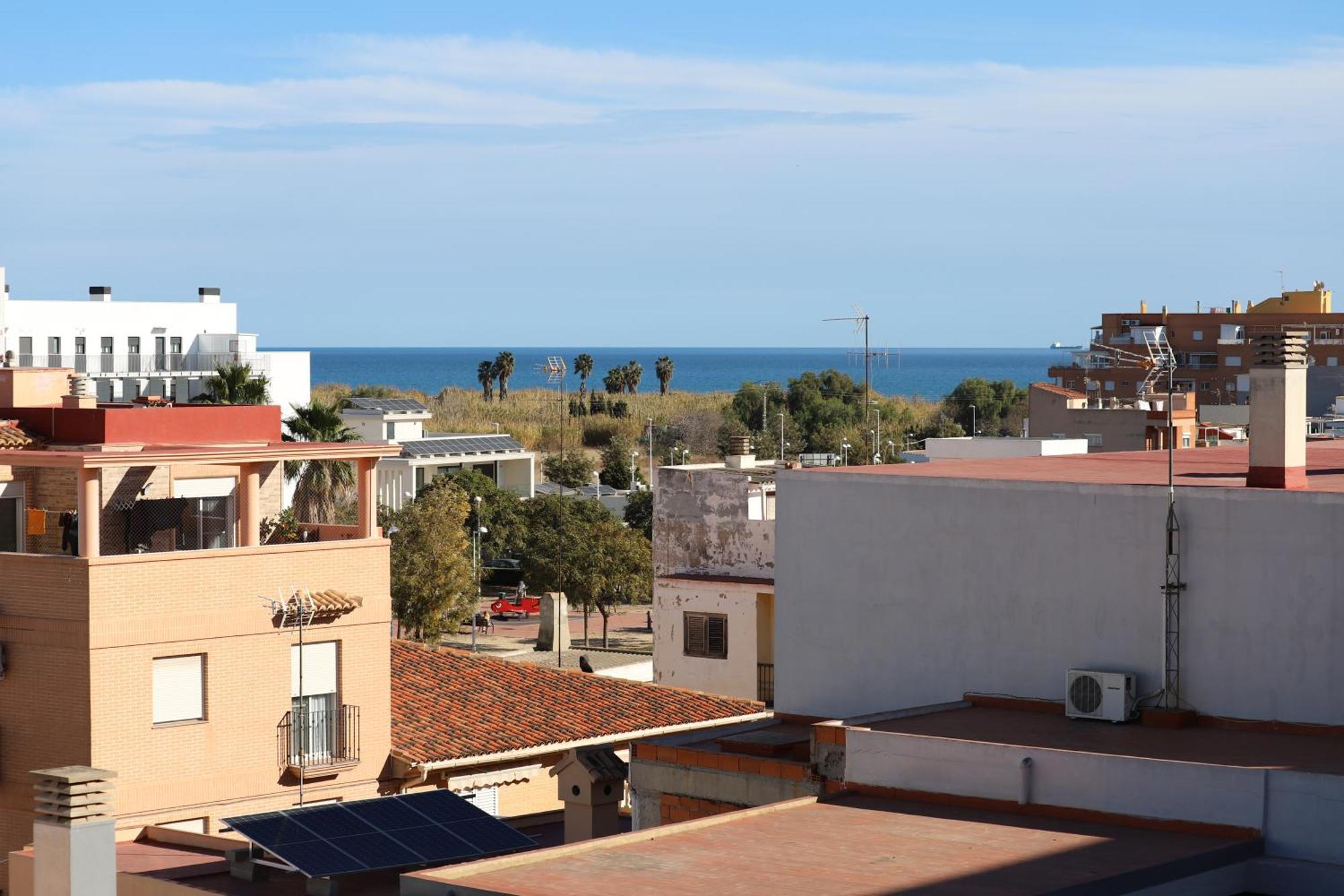 Enorme Terraza Con Vistas Al Mar By Hometels Sagunto Exterior foto