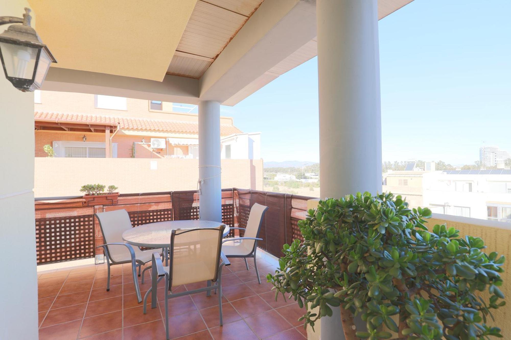 Enorme Terraza Con Vistas Al Mar By Hometels Sagunto Exterior foto