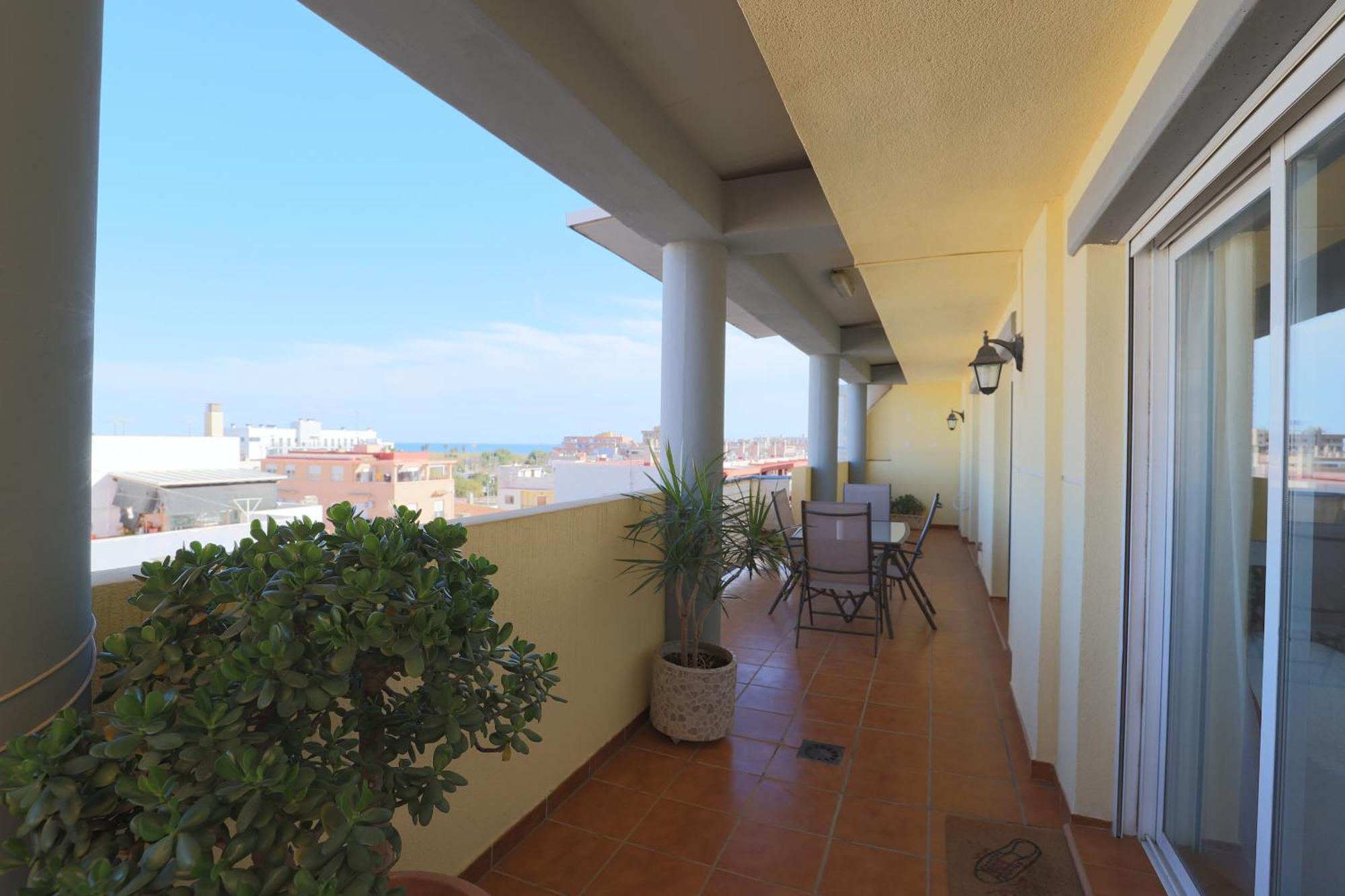 Enorme Terraza Con Vistas Al Mar By Hometels Sagunto Exterior foto