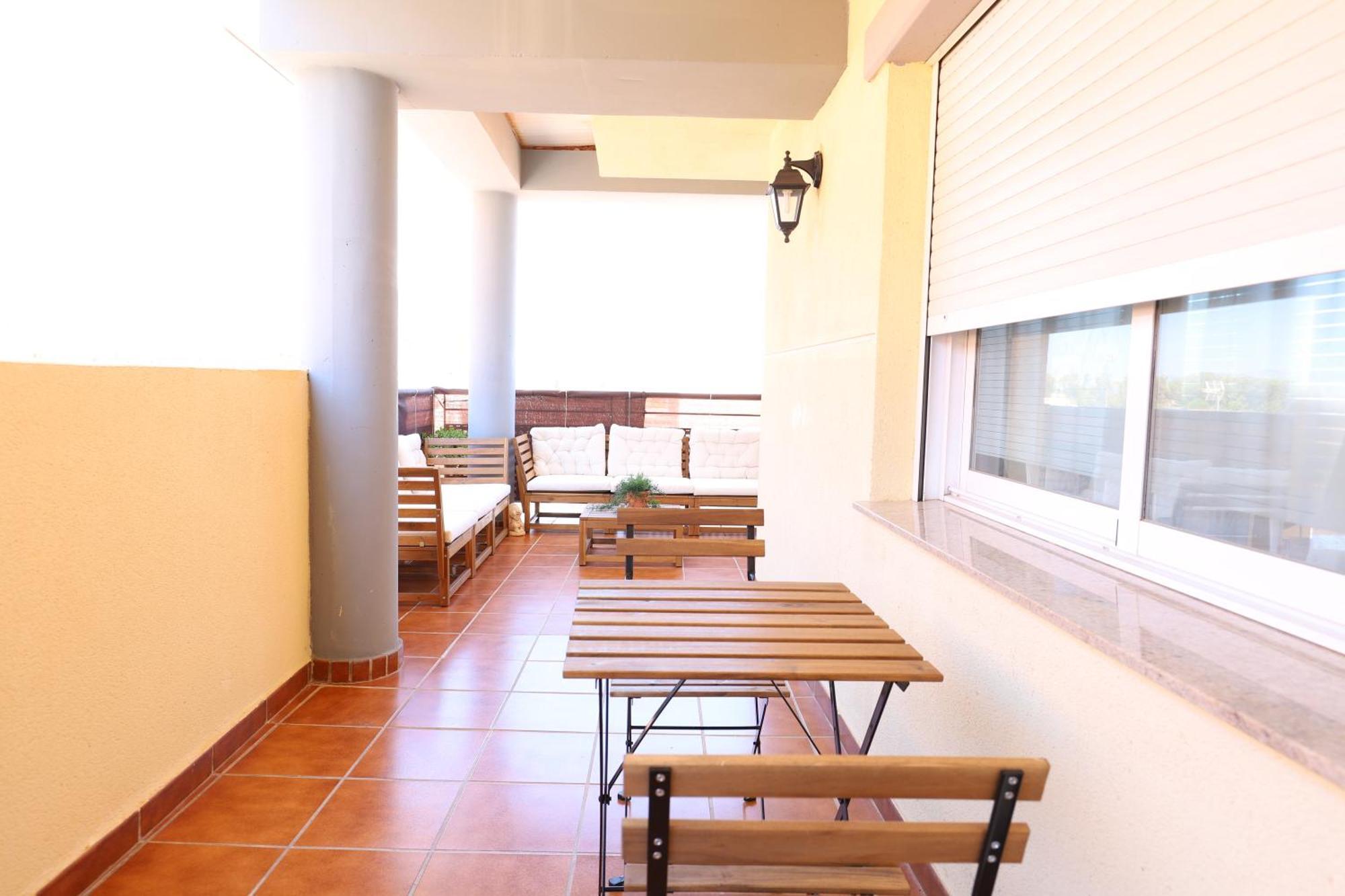 Enorme Terraza Con Vistas Al Mar By Hometels Sagunto Exterior foto